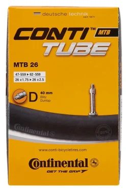 CONTINENTAL-Fahrradschlauch 26" x 1,75 - 2.125, Patentventil