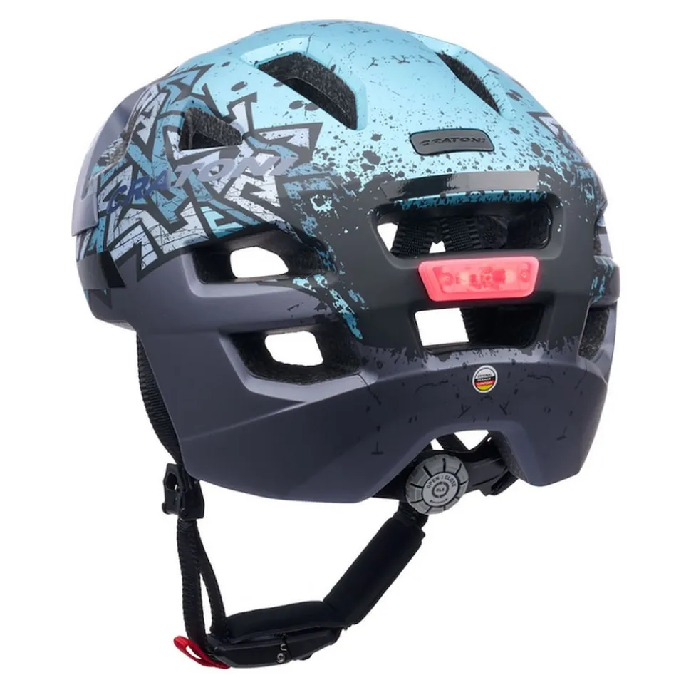 CRATONI Fahrradhelm Maxster Pro, wild blue matt