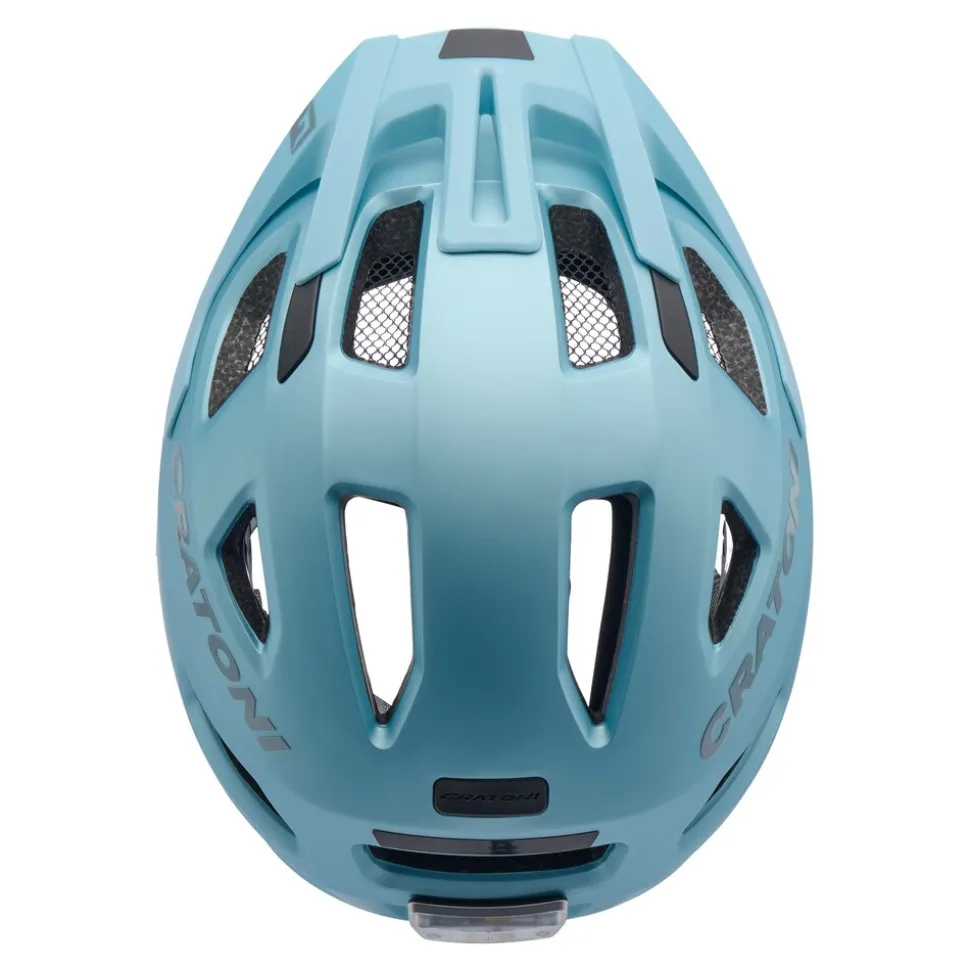 CRATONI Fahrradhelm Maxster Pro, metallic blau