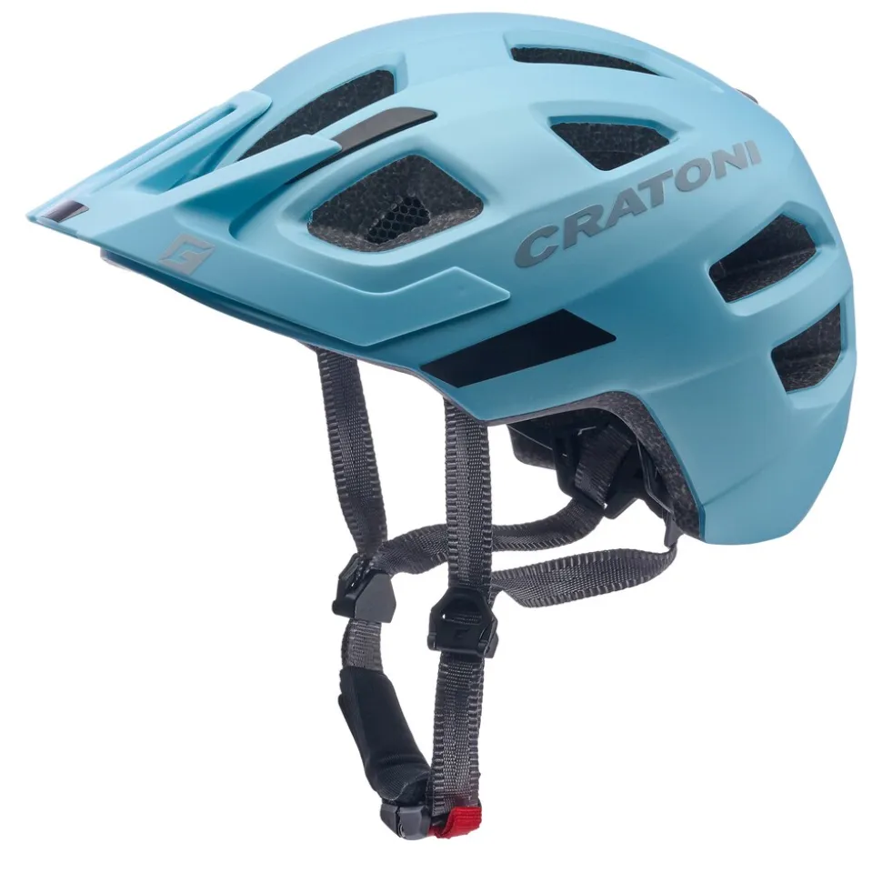 CRATONI Fahrradhelm Maxster Pro, metallic blau