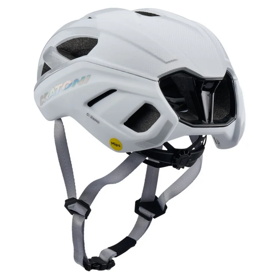 CRATONI Rennrad- Fahrradhelm C-Zero MIPS, weiß