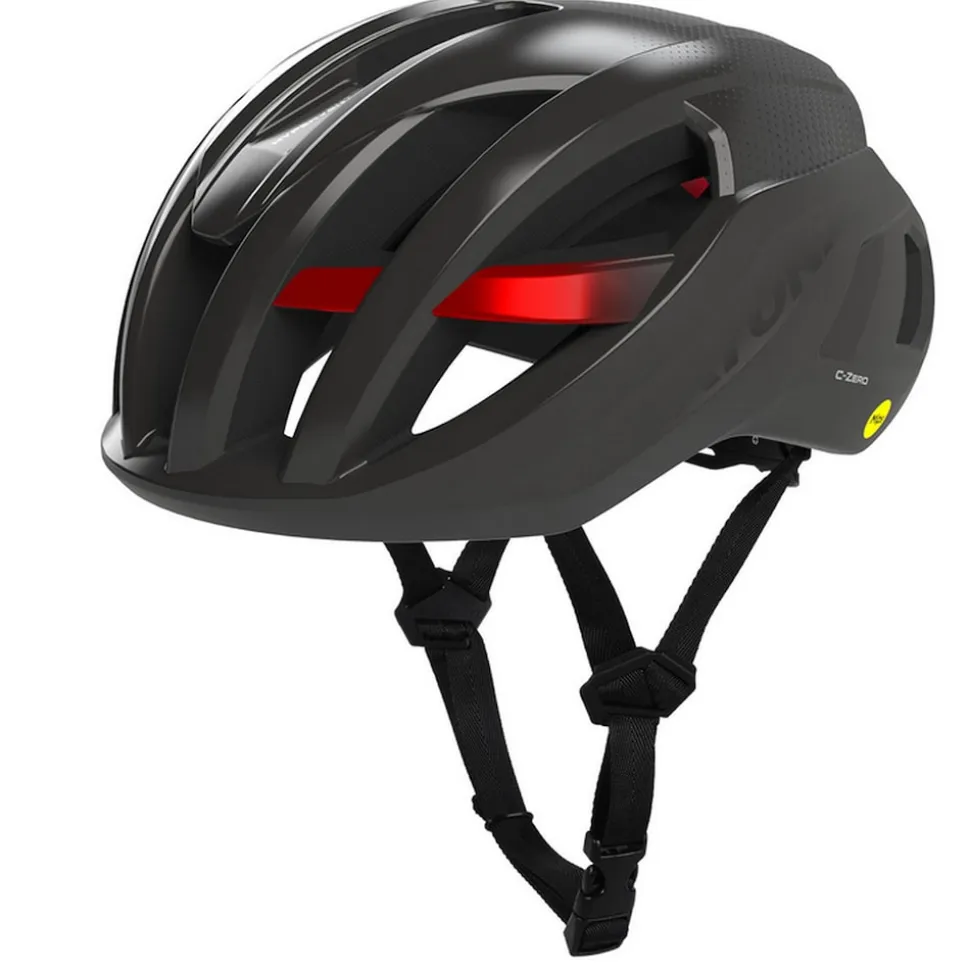 CRATONI Rennrad- Fahrradhelm C-Zero MIPS, black-red