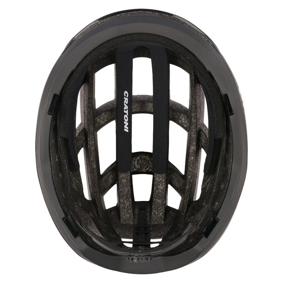 CRATONI Rennrad-/ Gravel Fahrradhelm C-AirLite, black glossy