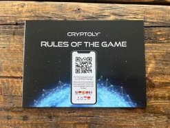 CRYPTOLY - Das Strategiespiel für die ganze Familie! Englische Version für 2-6 Spieler ab 8 Jahren