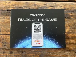 CRYPTOLY - Das Strategiespiel für die ganze Familie! Englische Version für 2-6 Spieler ab 8 Jahren