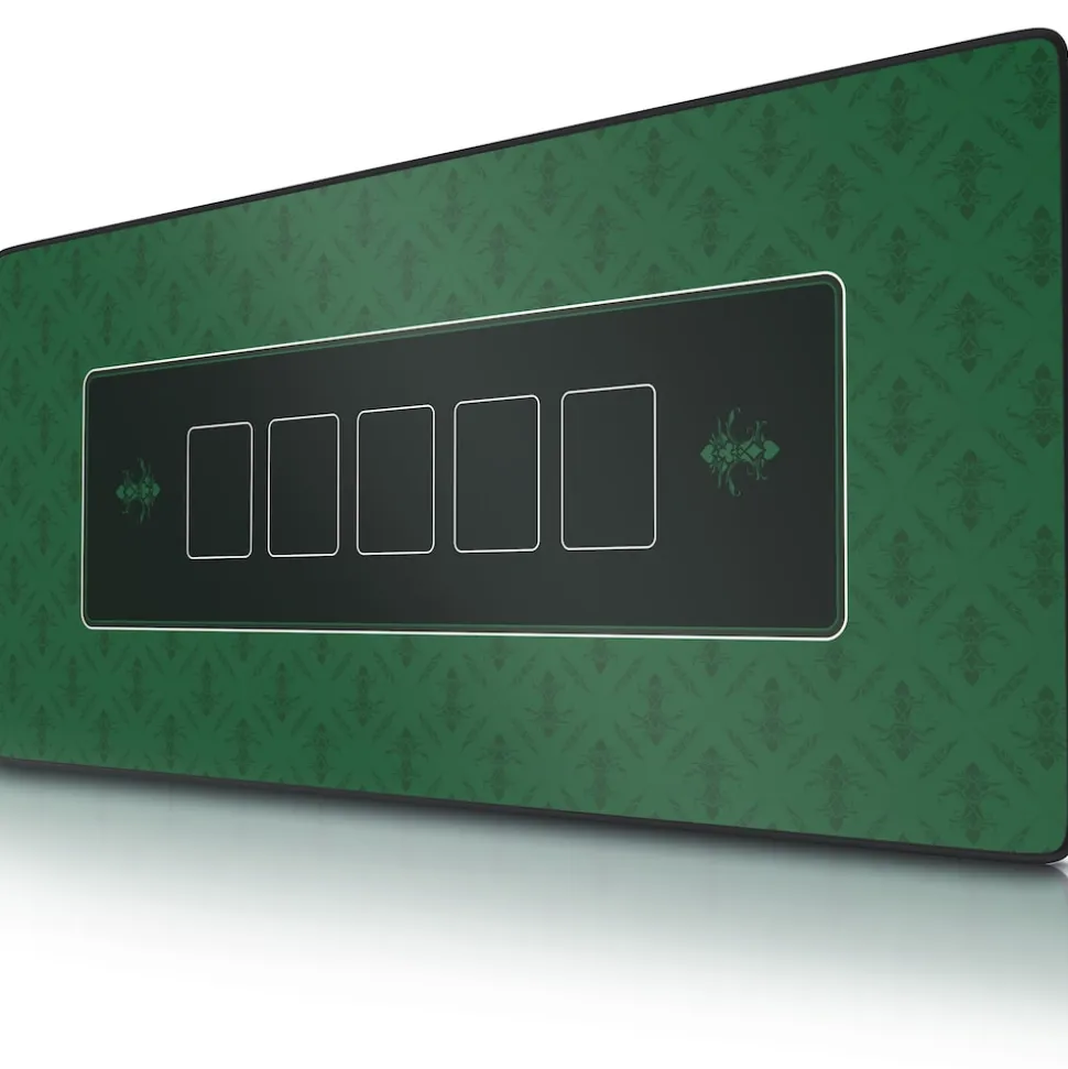 CSL Pokermatte XL Tischauflage für Poker 90 x 40cm / Kartenspiel Matte /Pokertisch Auflage