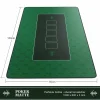 CSL Pokermatte XL Tischauflage für Poker 100 x 60cm / Kartenspiel Matte / Pokertisch Auflage