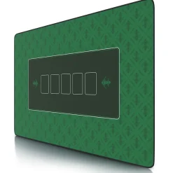 CSL Pokermatte XL Tischauflage für Poker 100 x 60cm / Kartenspiel Matte / Pokertisch Auflage