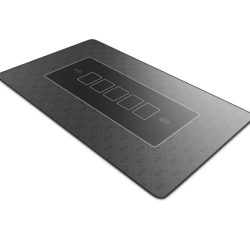 CSL XXL Pokermatte Tischauflage für Poker Kartenspiel Matte/ 100 x 60 cm /Pokertisch Auflage
