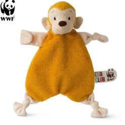 Cub Club - Schmusetuch Mago das Äffchen (gelb, 30cm) für Kleinkinder Affe Schnuffeltuch