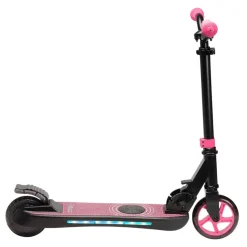 DENVER SCK-5500P Kinder E- Scooter pink (ab 6 Jahren, max. 10 km/h, bis zu 6 km, Tragfähigkeit 50kg, IPX4,)