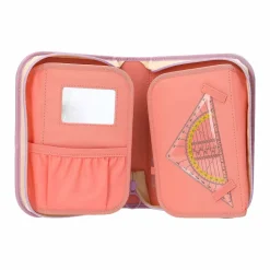 Depesche Deluxe Federtasche GIRL POWER inkl. Stifte TOPModel 5 x 15,5 x 22 cm