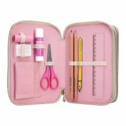 Depesche 3-Fach Federtasche CLASSIC inkl. Stifte Miss Melody 7,5 x 13 x 20 cm