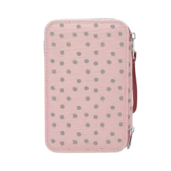 Depesche 3-Fach Federtasche DOTS TOPModel 7,5 x 13 x 20 cm