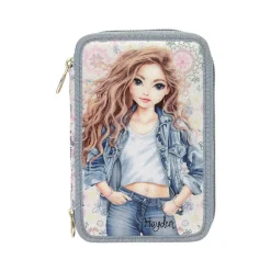 Depesche 3-Fach Federtasche FESTIVAL FUN TOPModel 7,5 x 13 x 20 cm