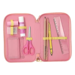 Depesche 3-Fach Federtasche JUICY inkl. Stifte TOPModel 7,5 x 13 x 20 cm