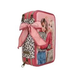 Depesche 3-Fach Federtasche LEOHEART TOPModel 7,5 x 13 x 20 cm