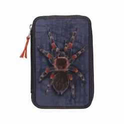 Depesche 2-Fach Federtasche mit Spinne Adventure World 5,5 x 12 x 19 cm