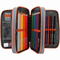 Depesche 3-Fach Federtasche Roar Dino World 20 x 13 cm