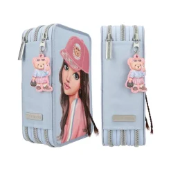 Depesche 3-Fach Federtasche TEAM TEDDY TOPModel 20 x 13 x 7,5 cm