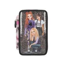 Depesche 3-Fach Federtasche TOPModel 7,5 x 13 x 20 cm