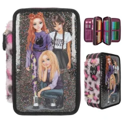 Depesche 3-Fach Federtasche TOPModel 7,5 x 13 x 20 cm
