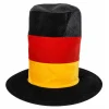 Deutschland Zylinderhut Fanhut Hut Schwarz Rot Gold EM WM Karneval Fußball