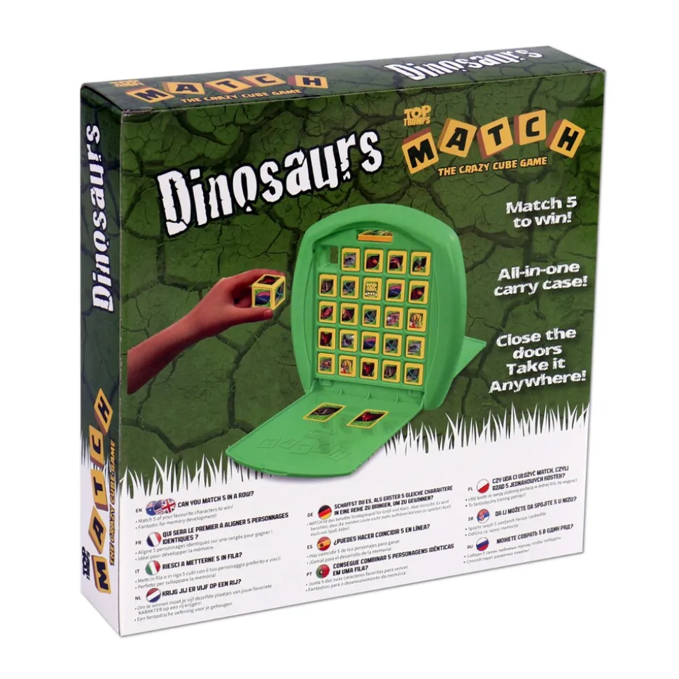 Dinosaurier Spiele 2er Set - Match + Trumpfstars