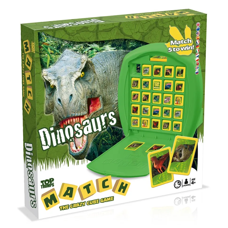 Dinosaurier Spiele 2er Set - Match + Trumpfstars