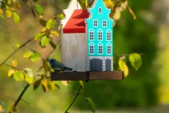 dobar Buntes Deko-Vogelhaus 