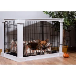 Dobar Design Haustierkäfig mit Tischoberfläche Gr.M