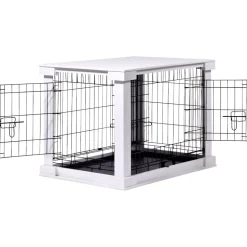 Dobar Design Haustierkäfig mit Tischoberfläche Gr.M