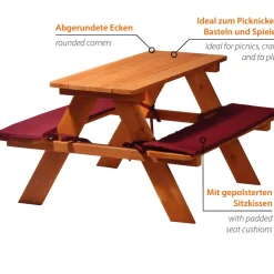 Dobar 94353FSC Kinder-Sitzbank, 89x79x50 cm