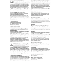 dobar Futterhaus »Panorama« mit grünem Bitumendach inkl. Ständer