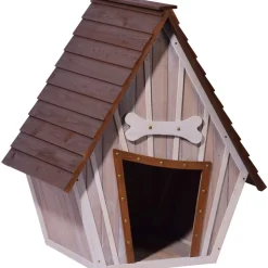 dobar große Hundehütte mit entfernbarem Boden | ca. 90x77x109 cm