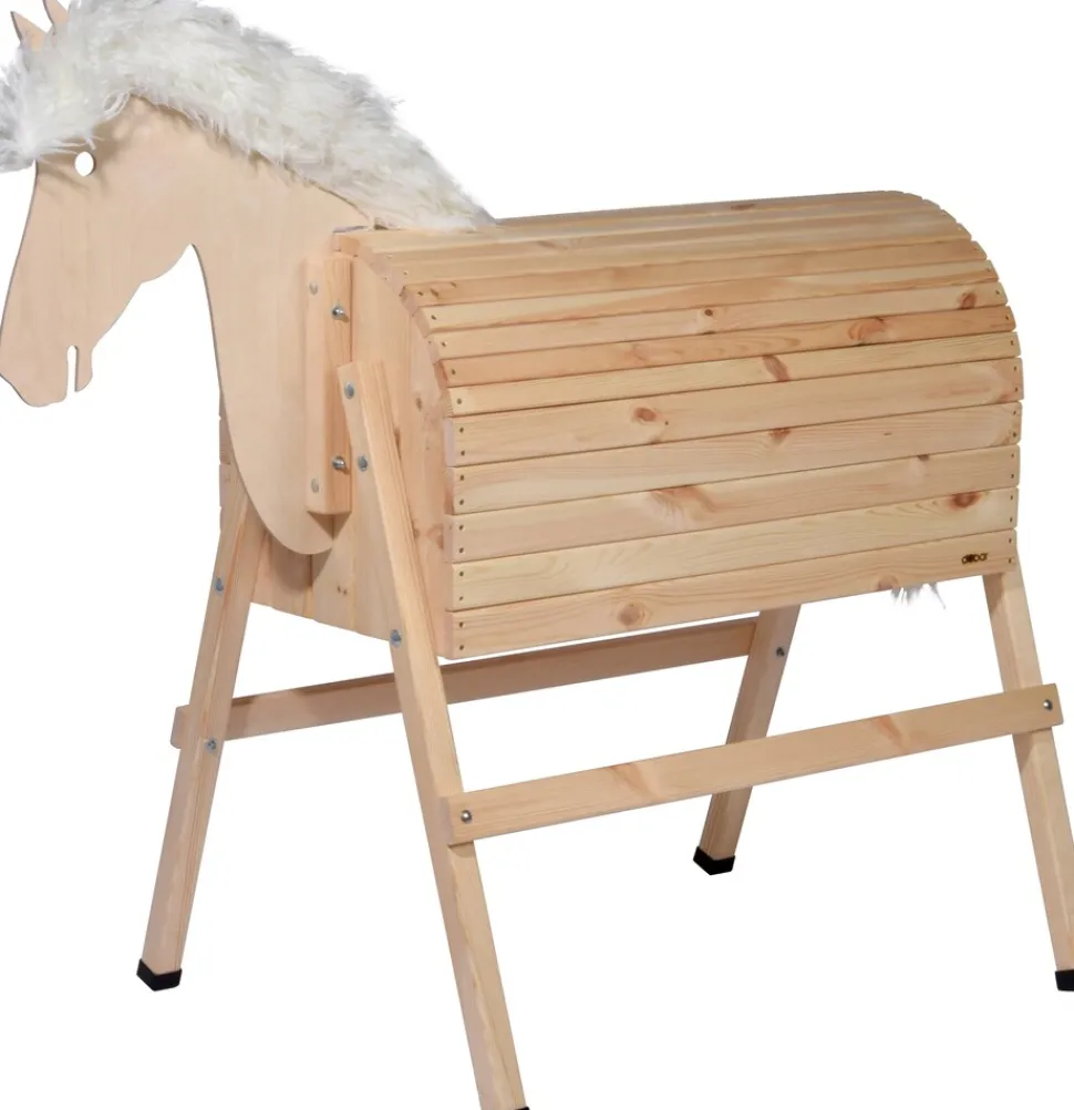 dobar Großes Spielpferd aus Holz - versch. Ausführungen