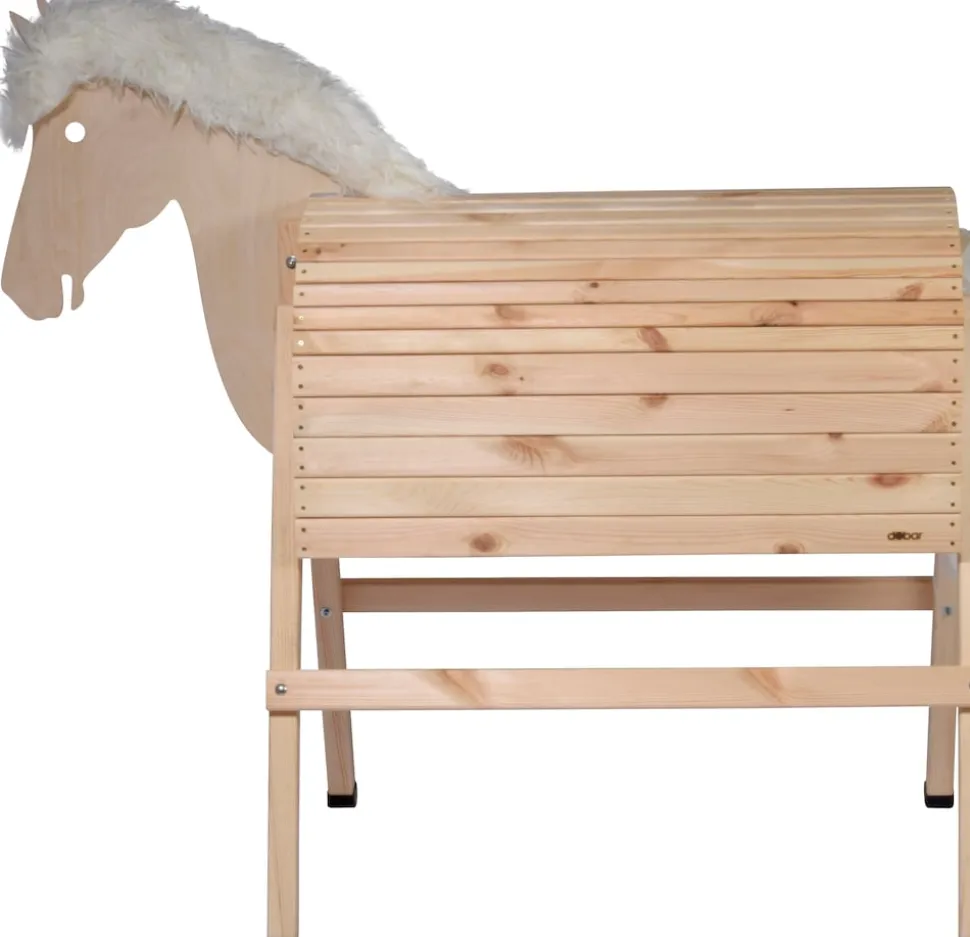 dobar Großes Spielpferd aus Holz - versch. Ausführungen