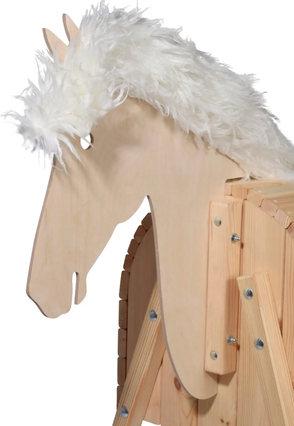 dobar Großes Spielpferd aus Holz - versch. Ausführungen