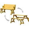 Dobar 2in1 Picknicktisch und Sitzbank