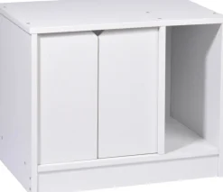 dobar Katzenschrank mit Höhle 59x39x48cm