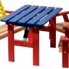 dobar Mehrfarbige Kindersitzgarnitur mit Tisch