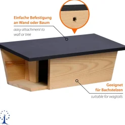 dobar Nistkasten für Bachstelzen