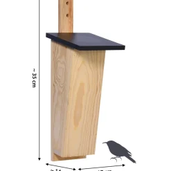 dobar Nistkasten für Baumläufer aus Holz