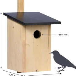 dobar Nistkasten für Stare aus Holz
