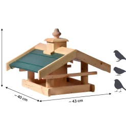 dobar Vogelfutterhaus für Ständermontage