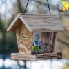dobar Vogelfutterhaus geflammt