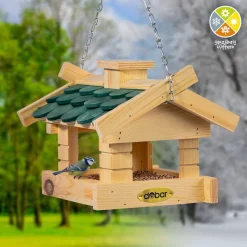 dobar Vogelfutterhaus mit Schindeldach