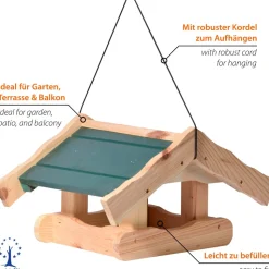dobar Vogelfutterhaus zum Aufhängen