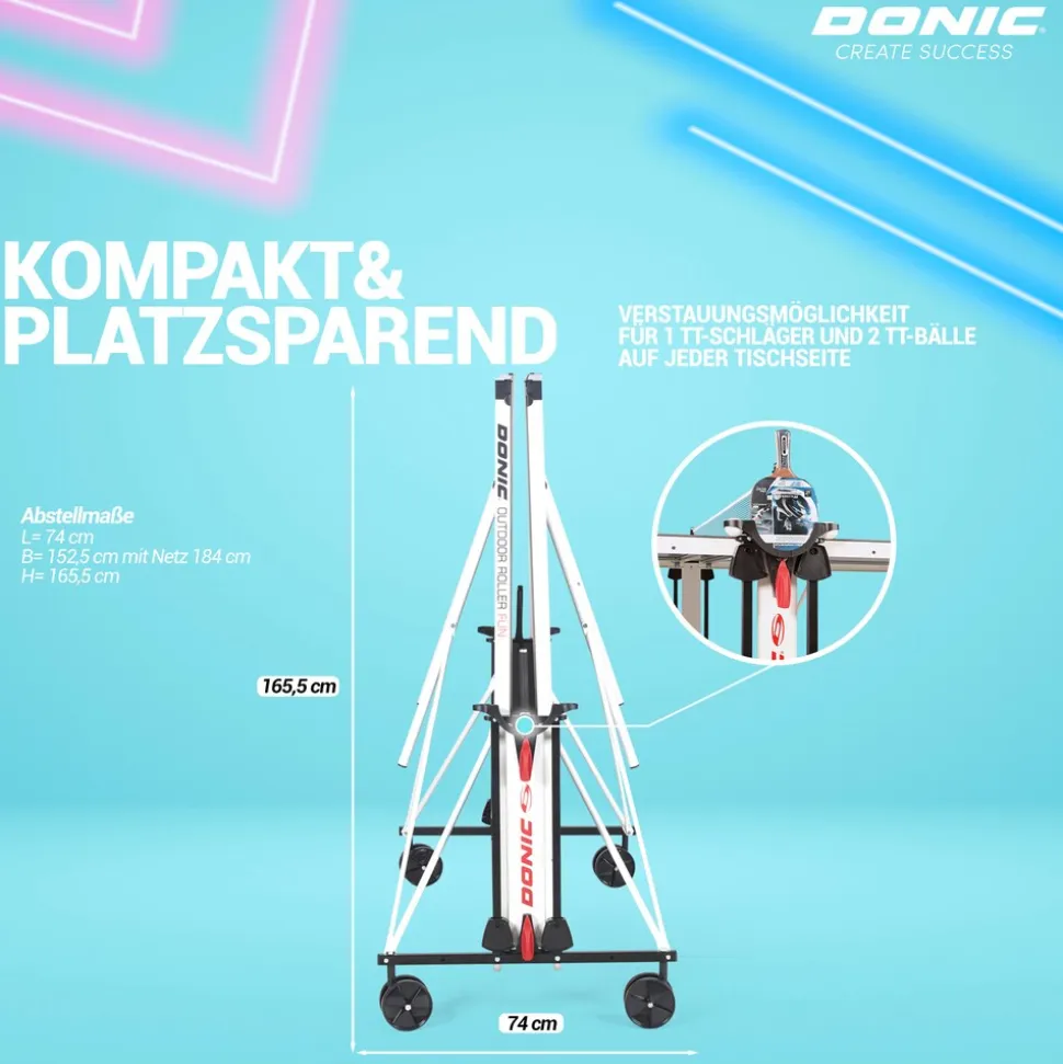 DONIC Outdoor Roller Fun, blau