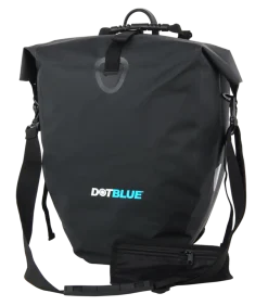 Dot-Blue Gepäckträgertasche 25,4 l, Universale Tasche für den Gepäckträger mit Klicksysstem, wasserdicht